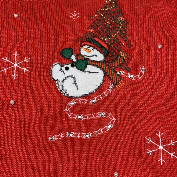 ❤️ Snowman Ugly Christmas Sweater - Picture 6 of 10